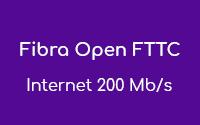 Fibra Open FTTC 200 Mb/s
